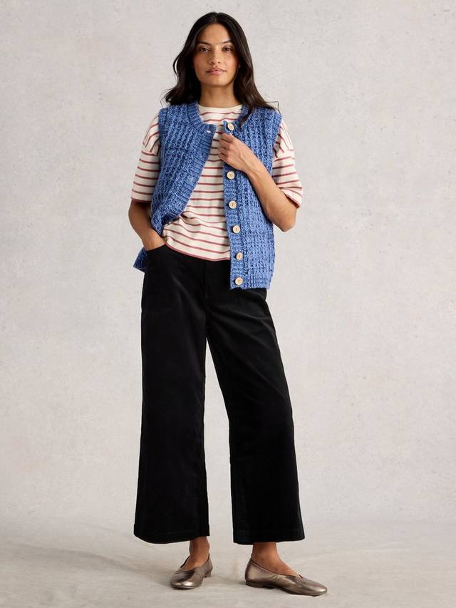 Широкие брюки Tia из хлопкового состава White Stuff
Широкие брюки Tia из хлопкового состава White Stuff