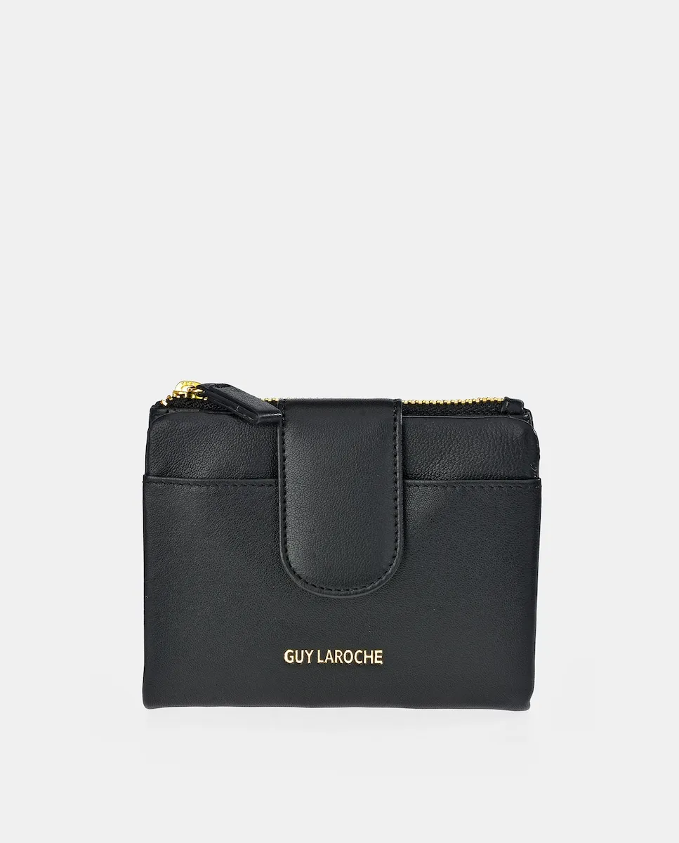 Кошелек с молнией из кожи седалина Guy Laroche, черный
Кошелек с молнией из кожи седалина Guy Laroche, черный