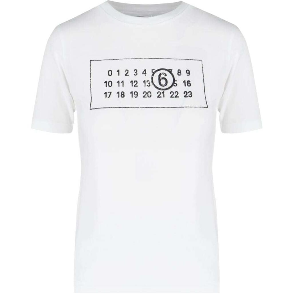 Футболка женская Mm6 Maison Margiela с циферным принтом, белый
Футболка женская Mm6 Maison Margiela с циферным принтом, белый