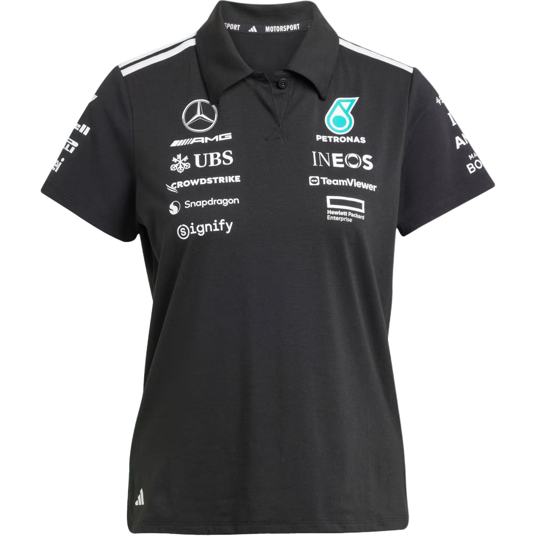 Adidas Женская поло Mercedes Amg Petronas Formula Team Black/White
Adidas Женская поло Mercedes Amg Petronas Formula Team Black/White