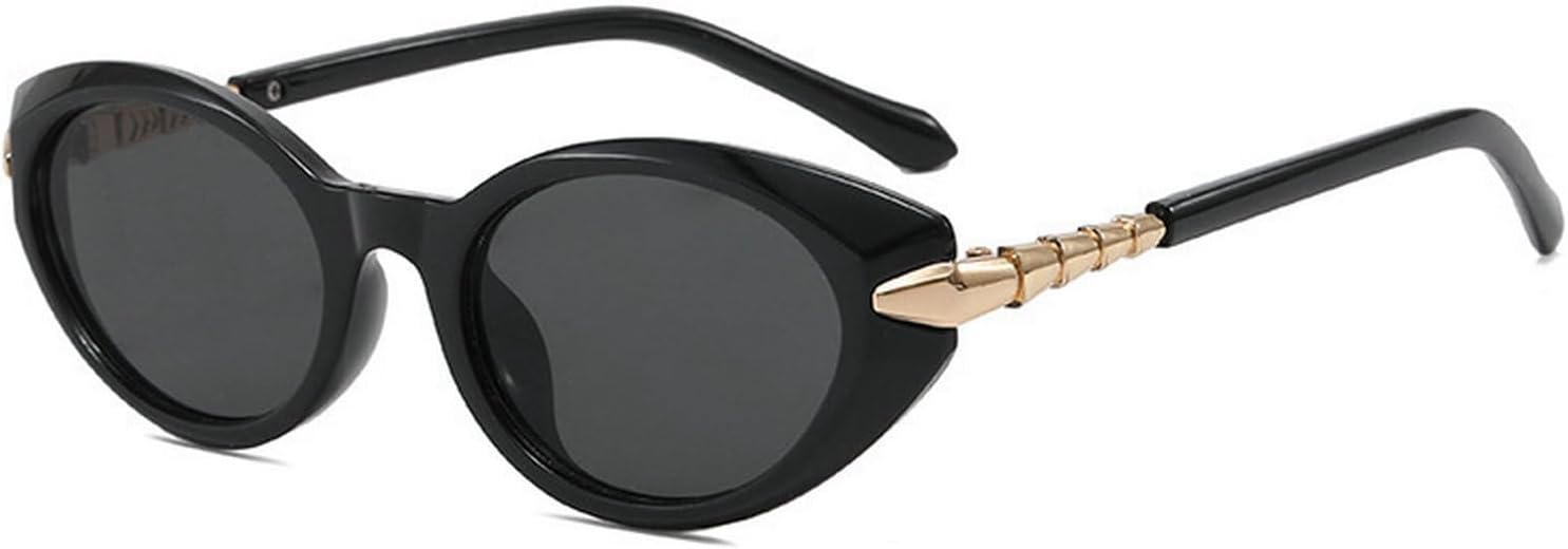 Laureles Модные маленькие солнцезащитные очки «кошачий глаз» для женщин и мужчин, черные с эффектом шампанского, в стиле Y2K, для вечеринок и путешествий, с защитой от УФ-излучения UV400, C1
Laureles Модные маленькие солнцезащитные очки «кошачий глаз» для женщин и мужчин, черные с эффектом шампанского, в стиле Y2K, для вечеринок и путешествий, с защитой от УФ-излучения UV400, C1