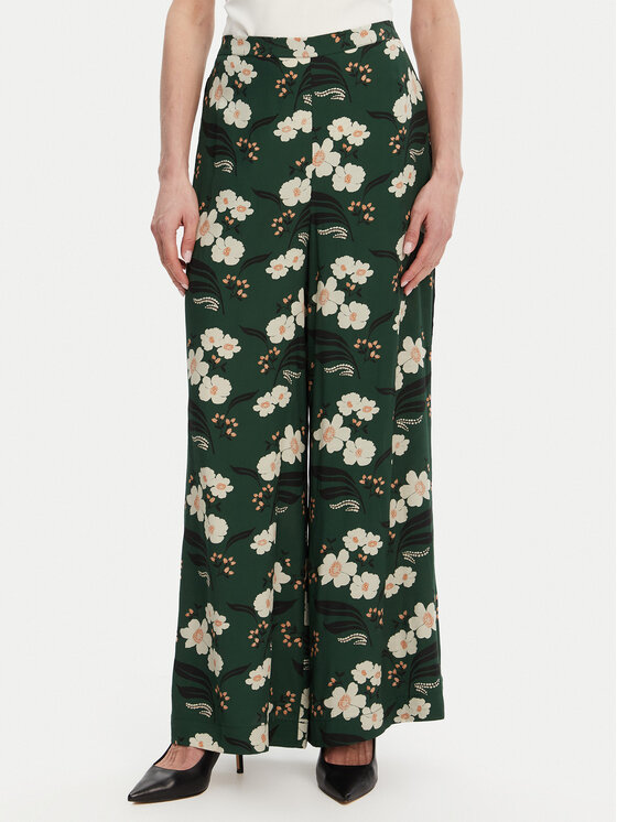 Брюки палаццо стандартного кроя 74YBJ French Connection, зеленый
Брюки палаццо стандартного кроя 74YBJ French Connection, зеленый