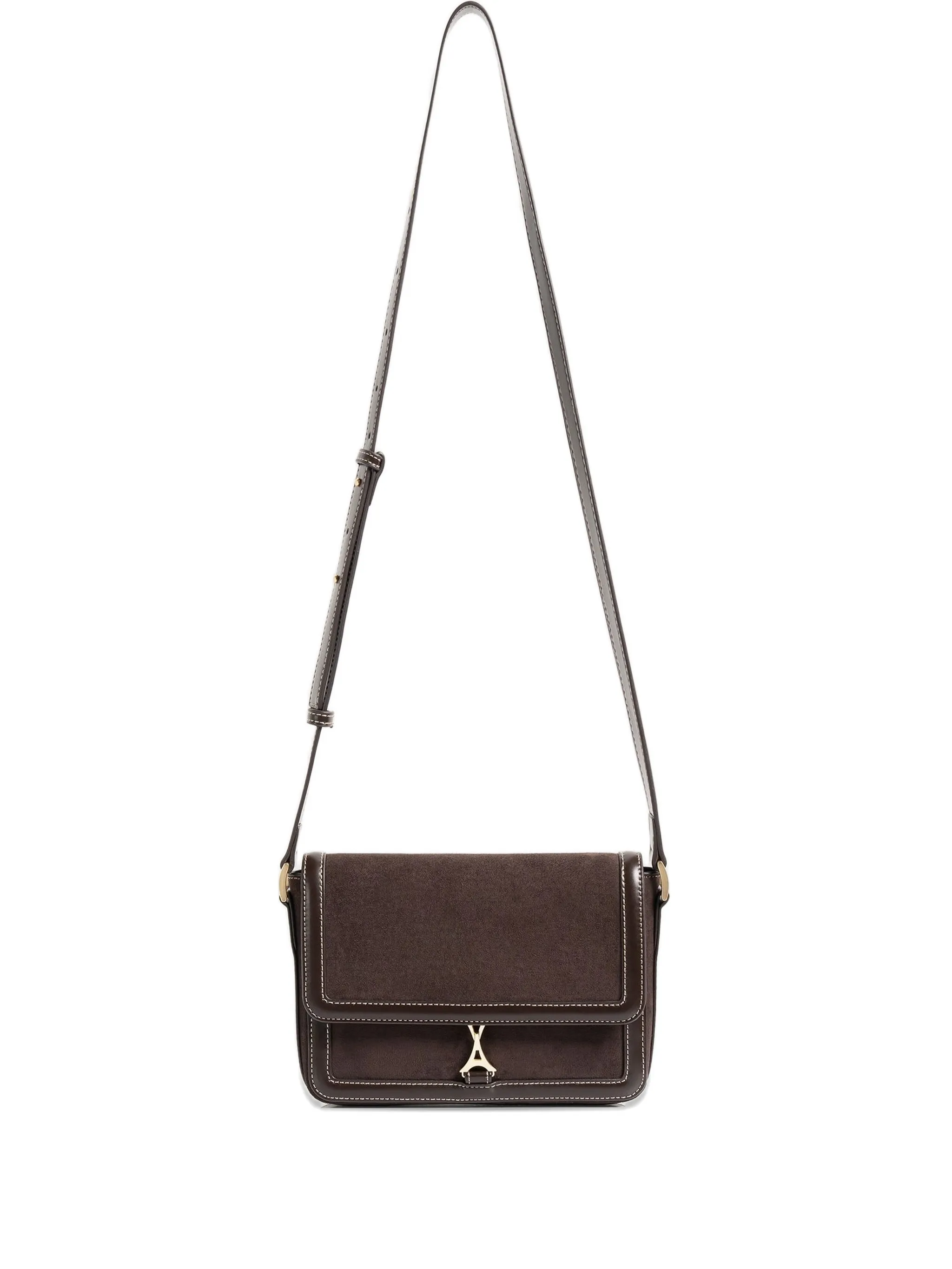 Фактурная сумка через плечо Misha с логотипом Manière De Voir, коричневый
Фактурная сумка через плечо Misha с логотипом Manière De Voir, коричневый