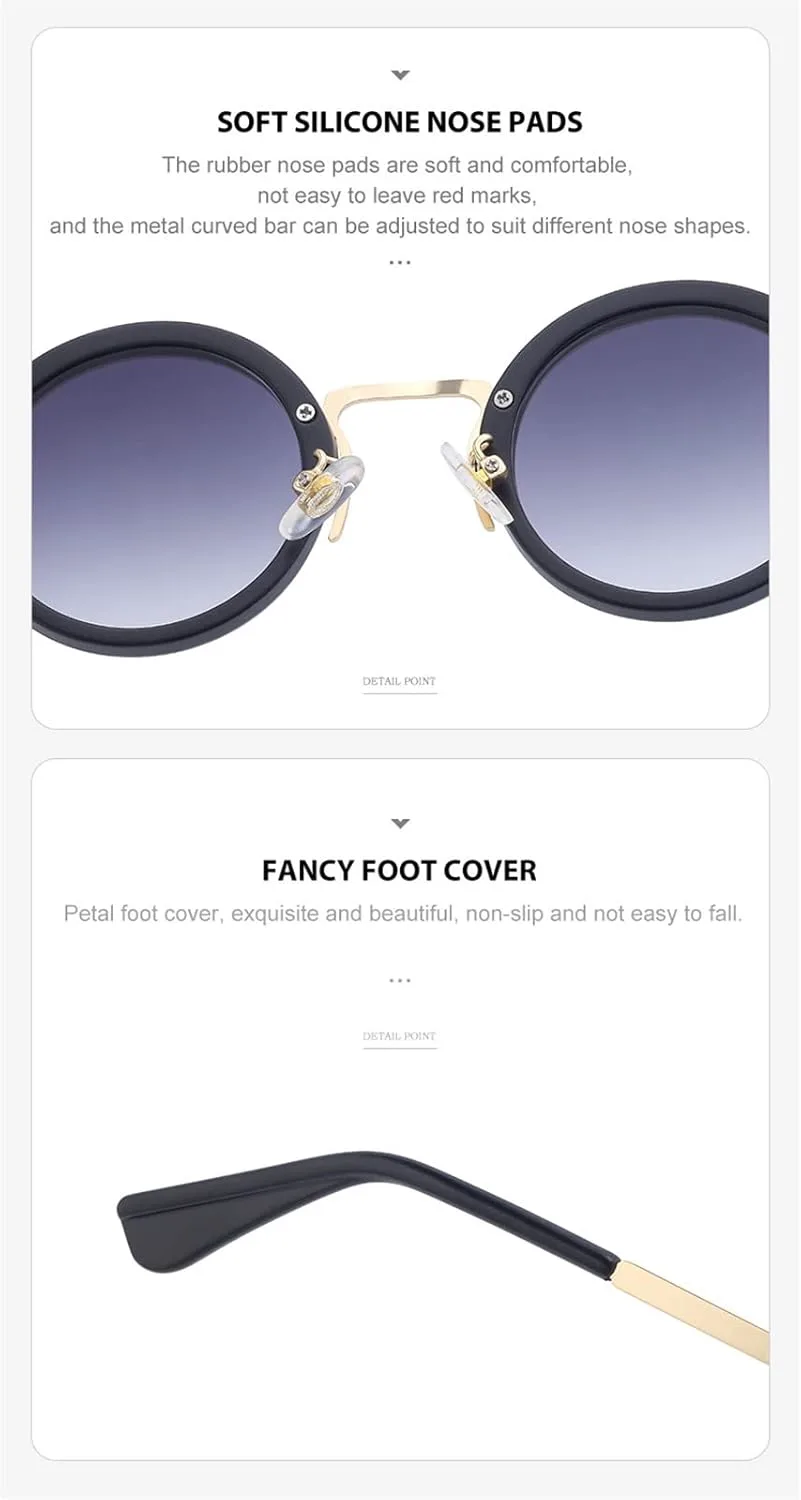 Солнцезащитные очки в стиле панк-ретро с круглой оправой, 2026 год, для мужчин и женщин, для отдыха на природе и пляже (Цвет: C, Размер: 1) MTZJH, One Color
Солнцезащитные очки в стиле панк-ретро с круглой оправой, 2026 год, для мужчин и женщин, для отдыха на природе и пляже (Цвет: C, Размер: 1) MTZJH, One Color