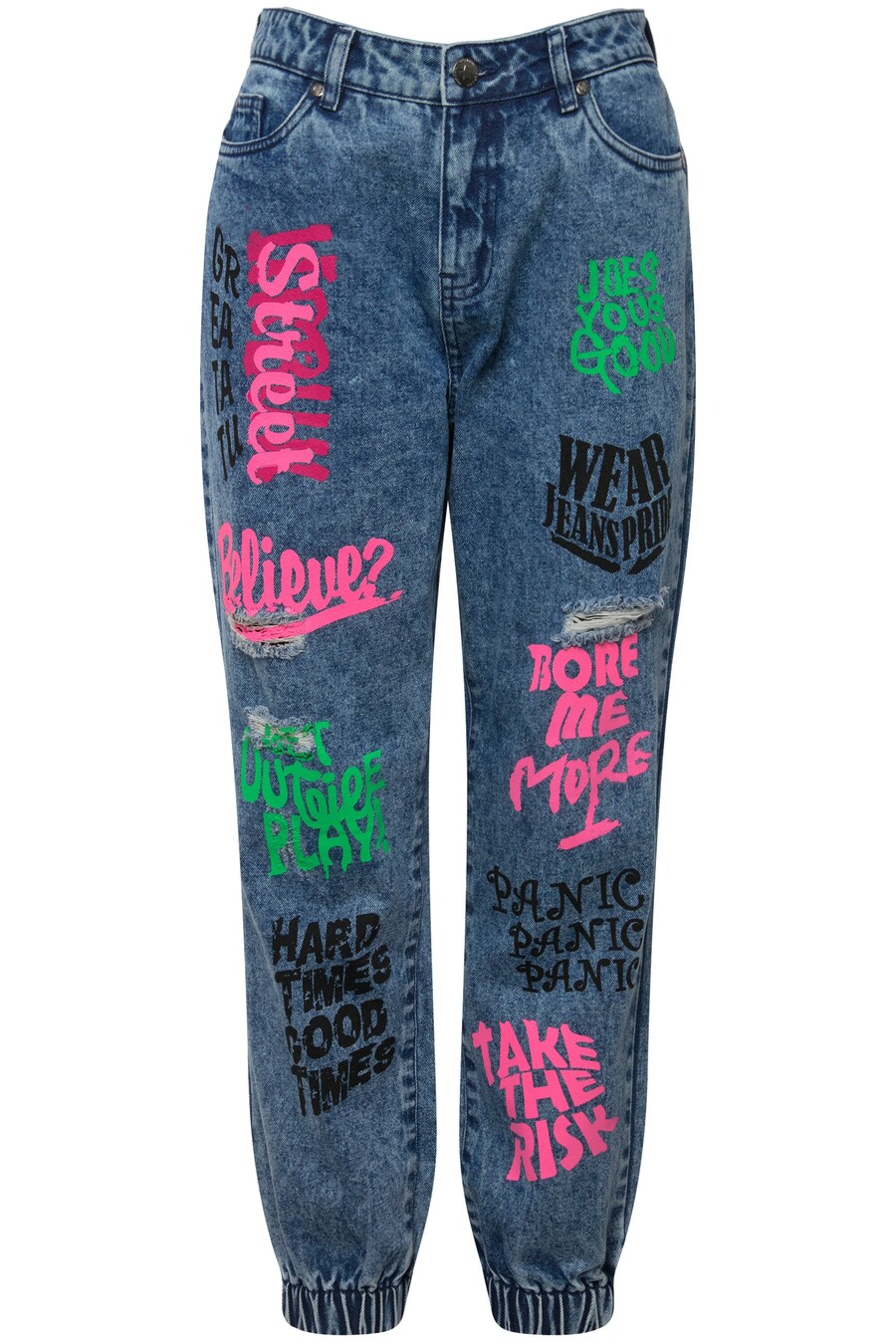 Зауженные джинсы Angel of Style, синий деним
Зауженные джинсы Angel of Style, синий деним