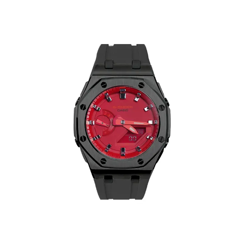 Casio Унисекс часы с двойным жидкокристаллическим/аналоговым дисплеем, серия 44 мм, красные
Casio Унисекс часы с двойным жидкокристаллическим/аналоговым дисплеем, серия 44 мм, красные