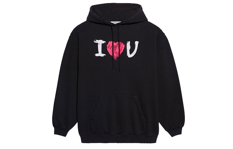 Толстовка женская Balenciaga I Love U, черный
Толстовка женская Balenciaga I Love U, черный