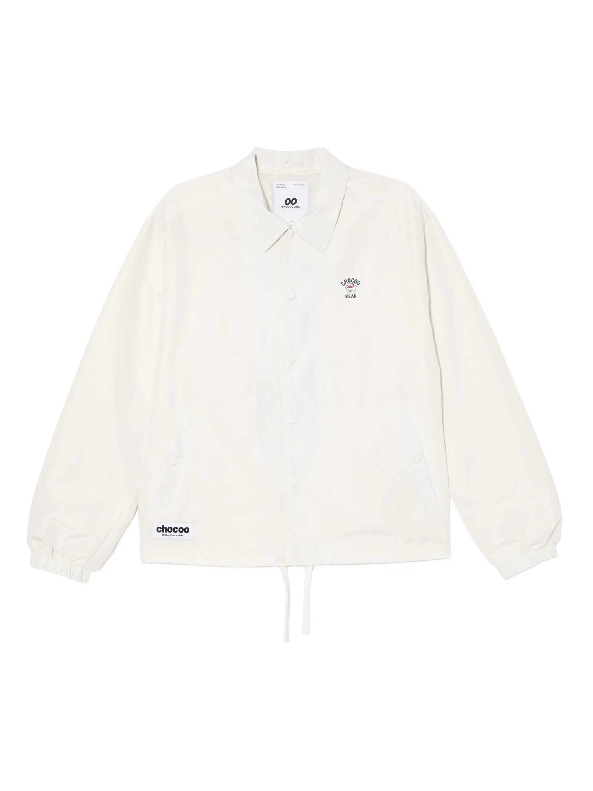 Куртка-рубашка с нашивкой-логотипом Chocoolate, белый
Куртка-рубашка с нашивкой-логотипом Chocoolate, белый