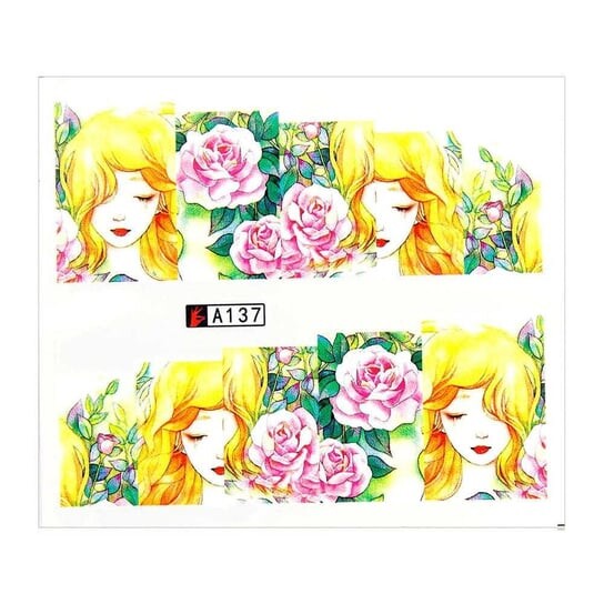 Лист наклеек для ногтей на водной основе 6,5 х 5,5 см на 10 пальцев № А137, Molly Lac
Лист наклеек для ногтей на водной основе 6,5 х 5,5 см на 10 пальцев № А137, Molly Lac