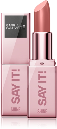Увлажняющая губная помада Gabriella Salvete Say It! And Shine!, 02 3,5 g
Увлажняющая губная помада Gabriella Salvete Say It! And Shine!, 02 3,5 g