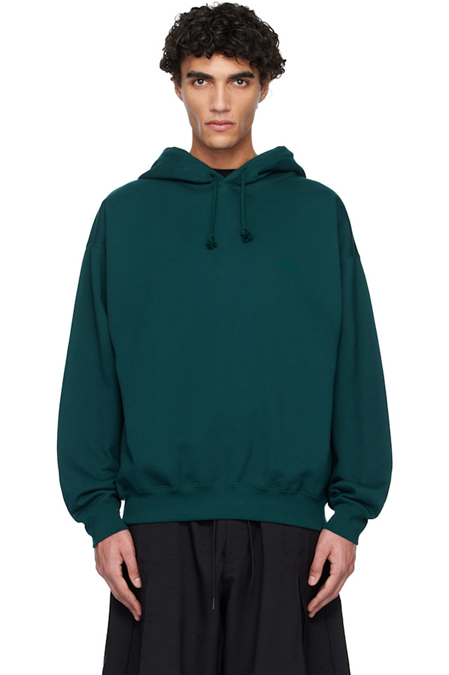 Y-3 Зеленая толстовка с капюшоном
Y-3 Зеленая толстовка с капюшоном