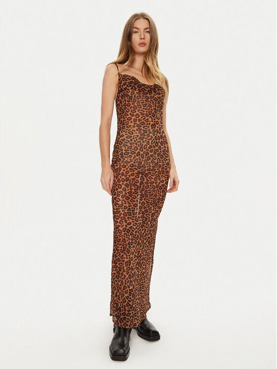 Летнее платье приталенного кроя One Teaspoon, коричневый
Летнее платье приталенного кроя One Teaspoon, коричневый