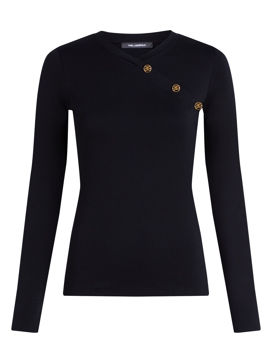 Лонгслив Karl Lagerfeld, Black
Лонгслив Karl Lagerfeld, Black