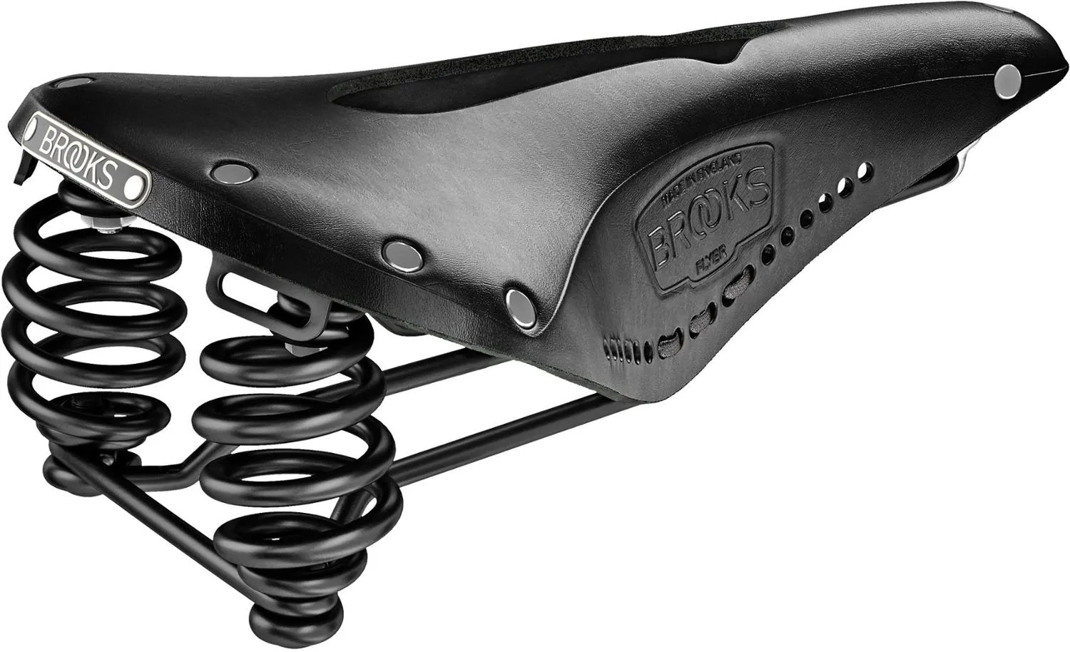 Резное седло для флаера Brooks England, Black
Резное седло для флаера Brooks England, Black