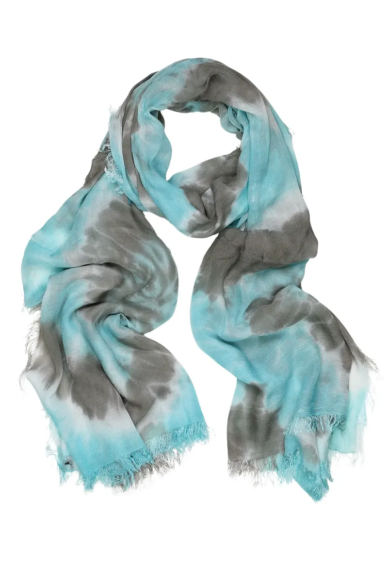 COLLEZIONE ALESSANDRO модный шарф "Батик", в стиле батик, цвет Aqua
COLLEZIONE ALESSANDRO модный шарф "Батик", в стиле батик, цвет Aqua