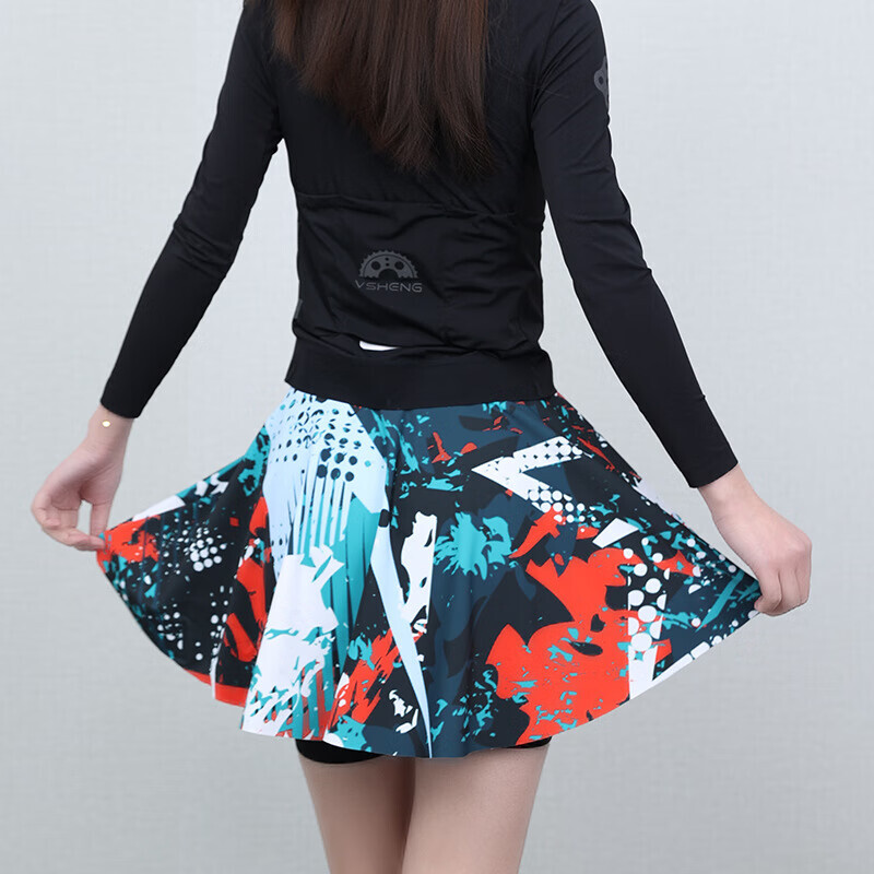 Юбка-шорты Mountainpeak для велоспорта с принтом L, мультиколор 
Юбка-шорты Mountainpeak для велоспорта с принтом L, мультиколор