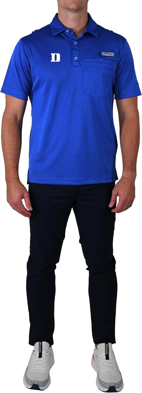 Columbia Golf Duke Univ мужская поло Flycaster с карманом, Azul
Columbia Golf Duke Univ мужская поло Flycaster с карманом, Azul