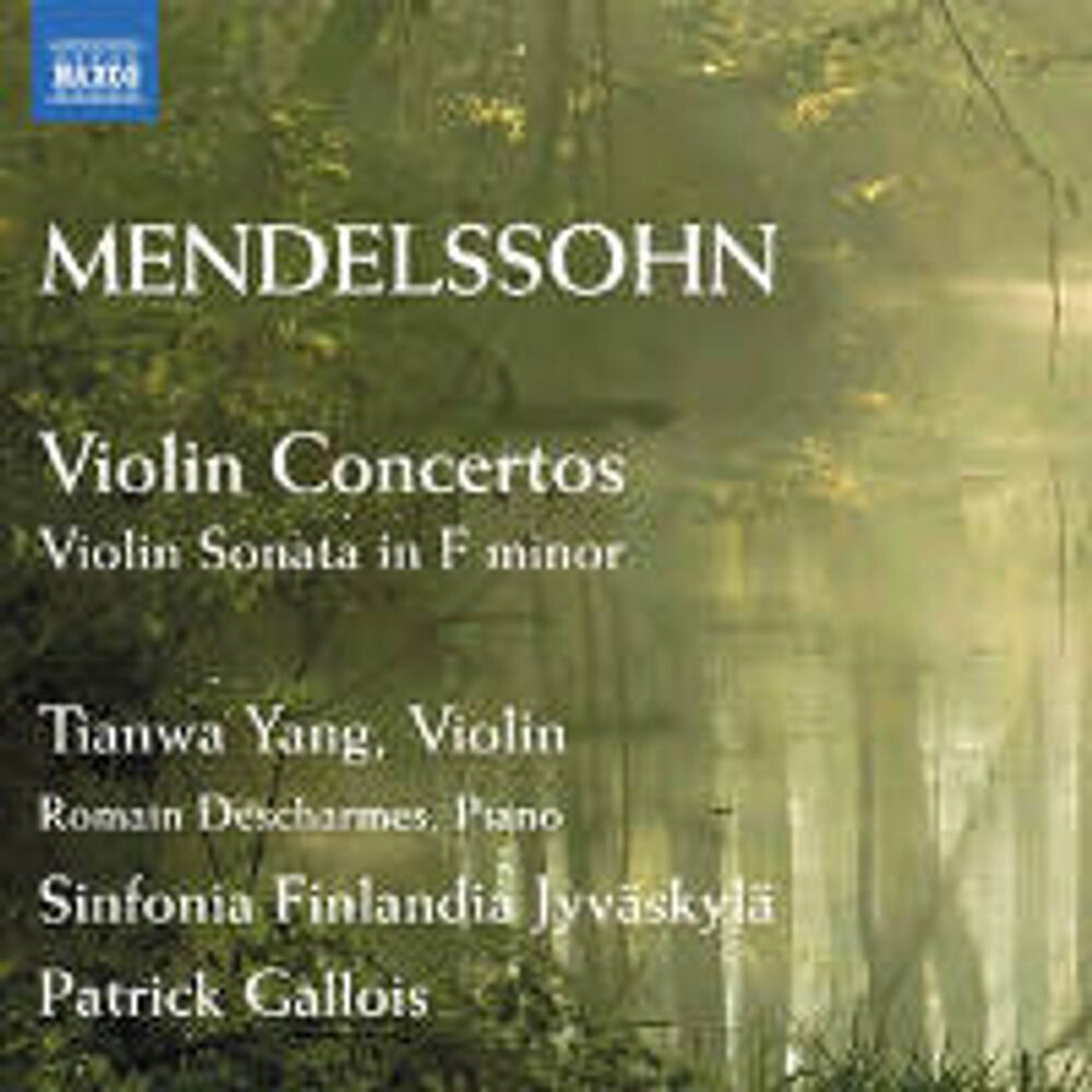 Диск CD Mendelssohn: Violin Concerto In E Minor Op. 64 - Felix Mendelssohn, Patrick Gallois, Sinfonia Finlandia Jyväskylä, Tianwa Yang
Диск CD Mendelssohn: Violin Concerto In E Minor Op. 64 - Felix Mendelssohn, Patrick Gallois, Sinfonia Finlandia Jyväskylä, Tianwa Yang