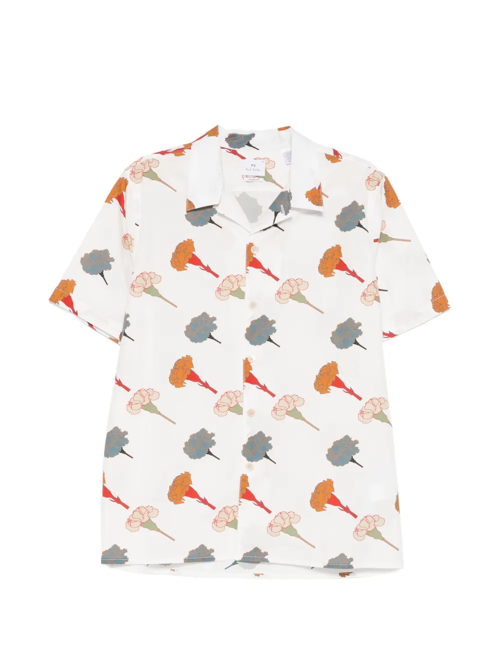 Рубашка Carnation с цветочным принтом Paul Smith, белый
Рубашка Carnation с цветочным принтом Paul Smith, белый
