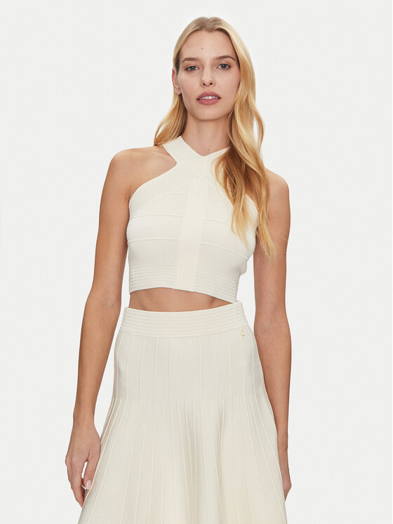 Топний стандартный крой W5GR32 Z2XY0 Guess, белый 
Топний стандартный крой W5GR32 Z2XY0 Guess, белый