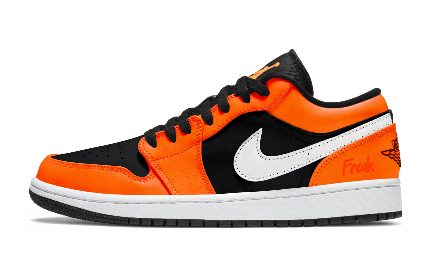 Jordan Детские баскетбольные кроссовки Air 1 Reverse Orange из оранжевой кожи с противоскользящей и износостойкой подошвой
Jordan Детские баскетбольные кроссовки Air 1 Reverse Orange из оранжевой кожи с противоскользящей и износостойкой подошвой