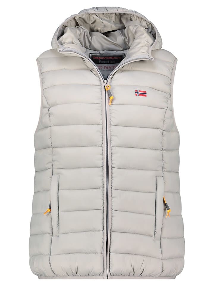 Стеганый жилет Geographical Norway Steppweste Vatikolor, светло-серый
Стеганый жилет Geographical Norway Steppweste Vatikolor, светло-серый