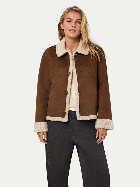 Шуба стандартного кроя Noisy May, коричневый
Шуба стандартного кроя Noisy May, коричневый