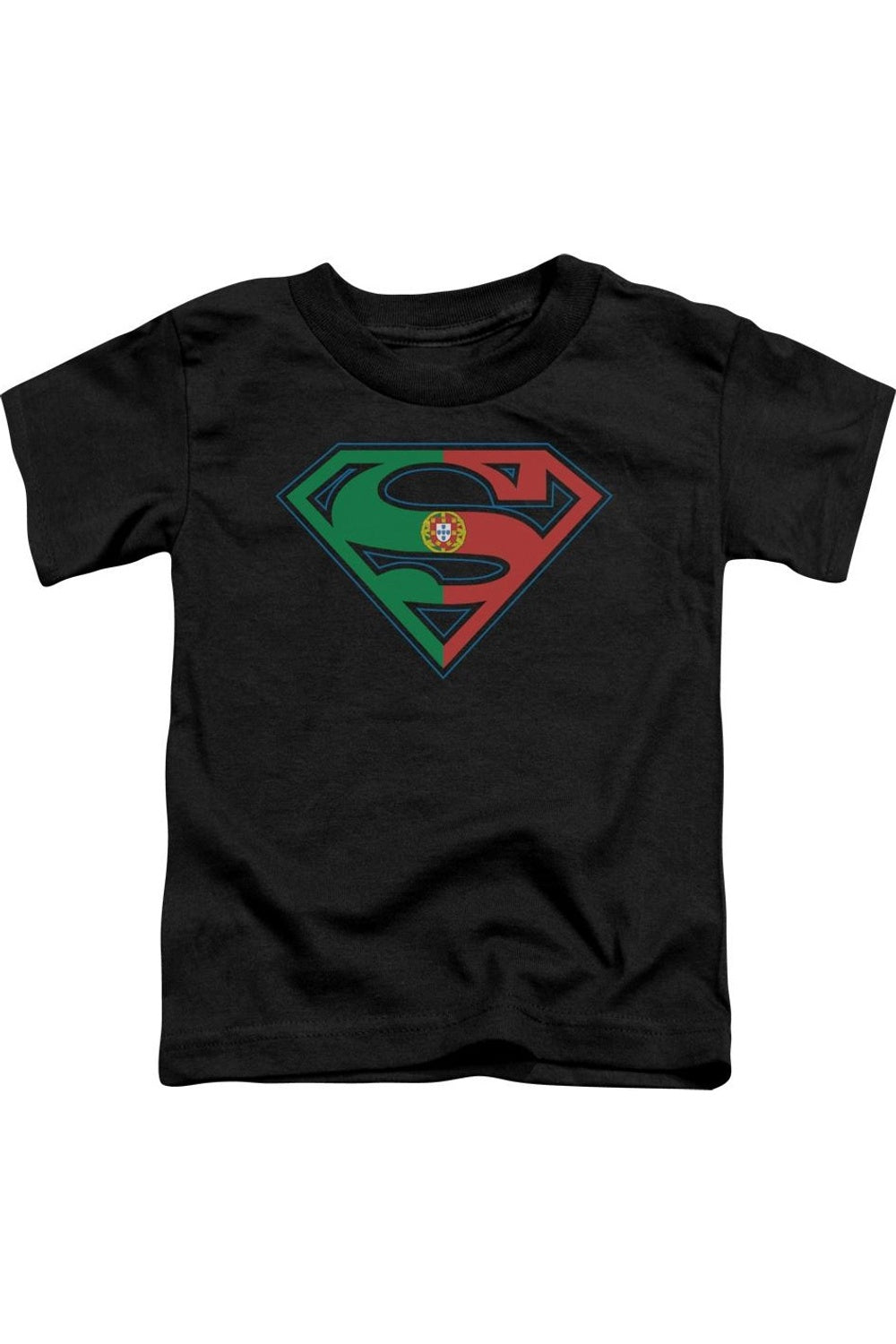 Футболка с коротким рукавом для малышей с гербом Португалии и Суперменом Gildan, черный
Футболка с коротким рукавом для малышей с гербом Португалии и Суперменом Gildan, черный