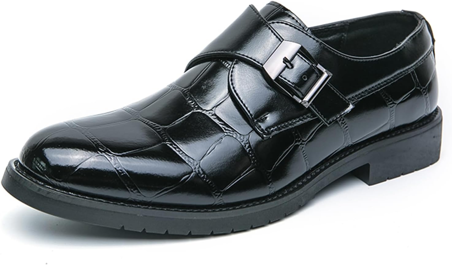 Мужские кожаные лоферы с принтом, низкий каблук, с монковой пряжкой, удобные, с круглым носком, без шнурков, повседневные и деловые туфли для офиса и вечерних нарядов Nejkg, черный
Мужские кожаные лоферы с принтом, низкий каблук, с монковой пряжкой, удобные, с круглым носком, без шнурков, повседневные и деловые туфли для офиса и вечерних нарядов Nejkg, черный