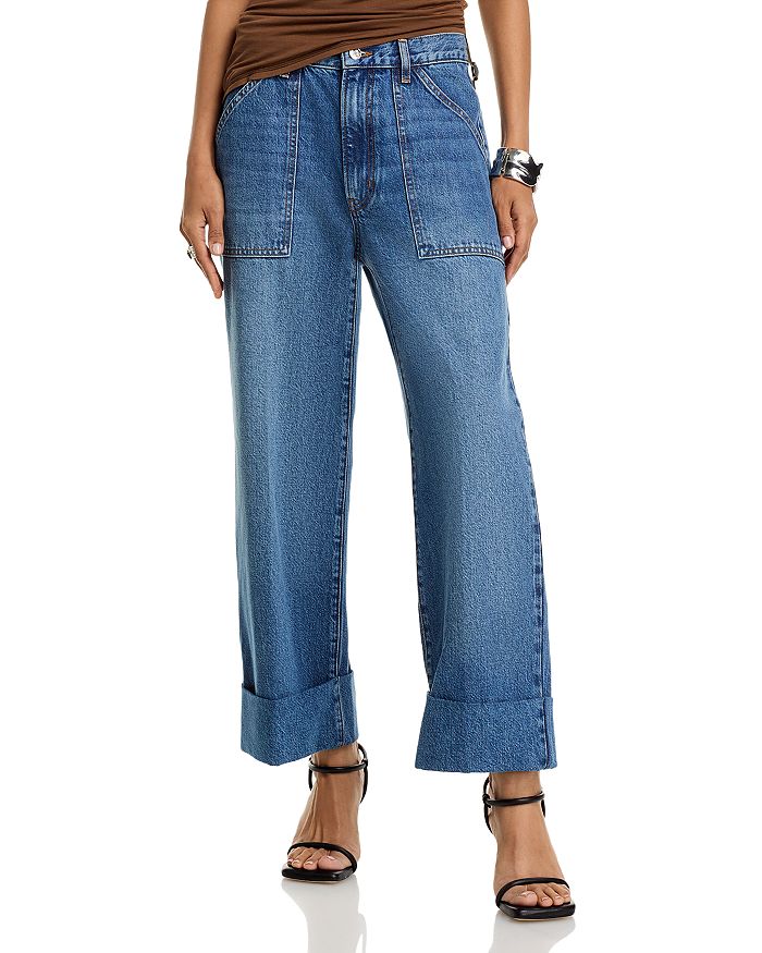 Утилитарные джинсы с высокой посадкой Stranger FRAME, синий
Утилитарные джинсы с высокой посадкой Stranger FRAME, синий