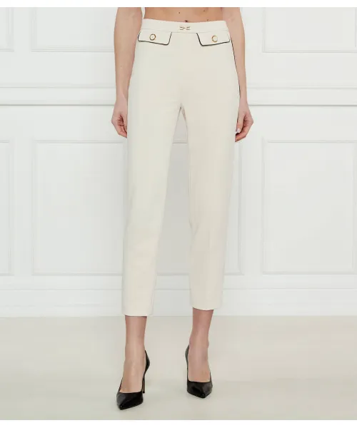 Брюки-Сигареты Elisabetta Franchi, бежевый
Брюки-Сигареты Elisabetta Franchi, бежевый