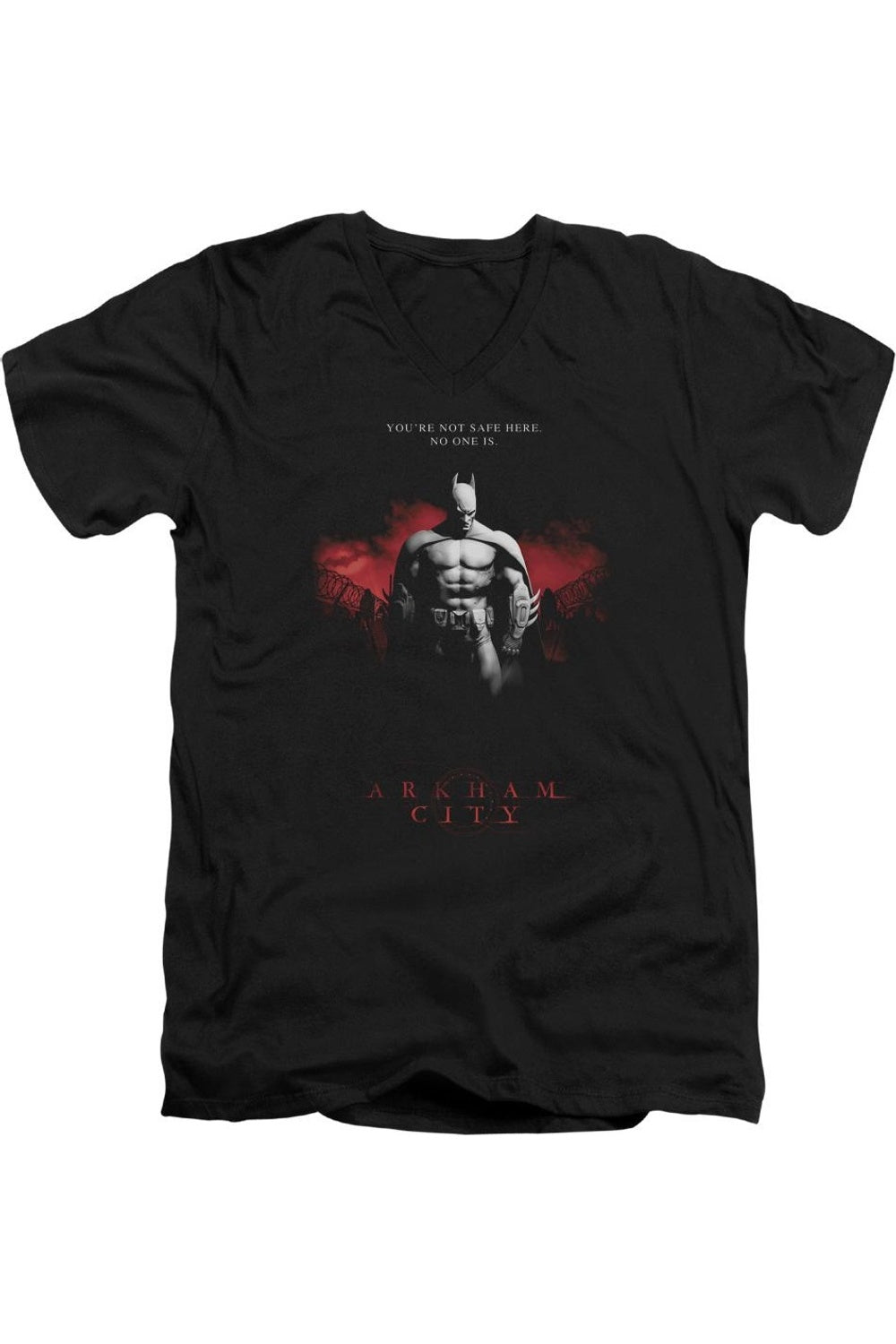 Футболка / футболка Batman Arkham City Standing Strong с коротким рукавом и V-образным вырезом для взрослых Gildan, черный
Футболка / футболка Batman Arkham City Standing Strong с коротким рукавом и V-образным вырезом для взрослых Gildan, черный