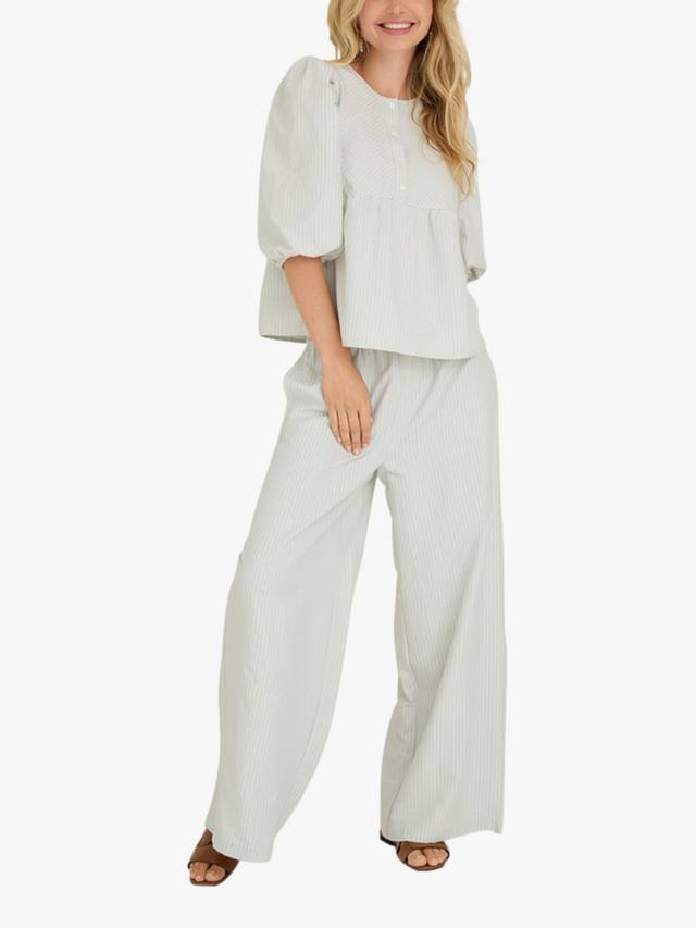 Блузка Betty с полосатым принтом и пышными рукавами A-VIEW, Dusty Mint
Блузка Betty с полосатым принтом и пышными рукавами A-VIEW, Dusty Mint