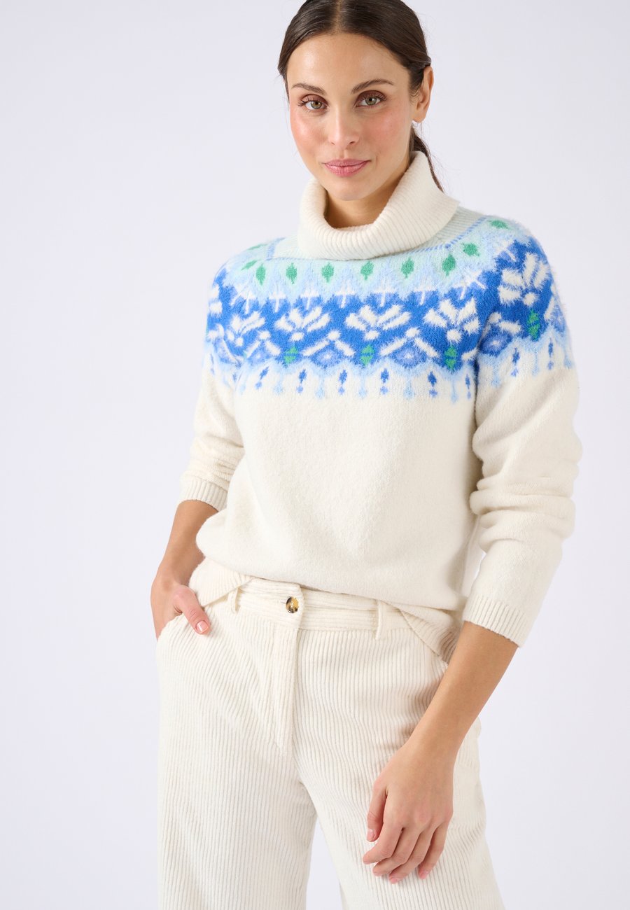 Джемпер Damart JACQUARD COL ROULÉ, Jacquard Blue/Blue
Джемпер Damart JACQUARD COL ROULÉ, Jacquard Blue/Blue