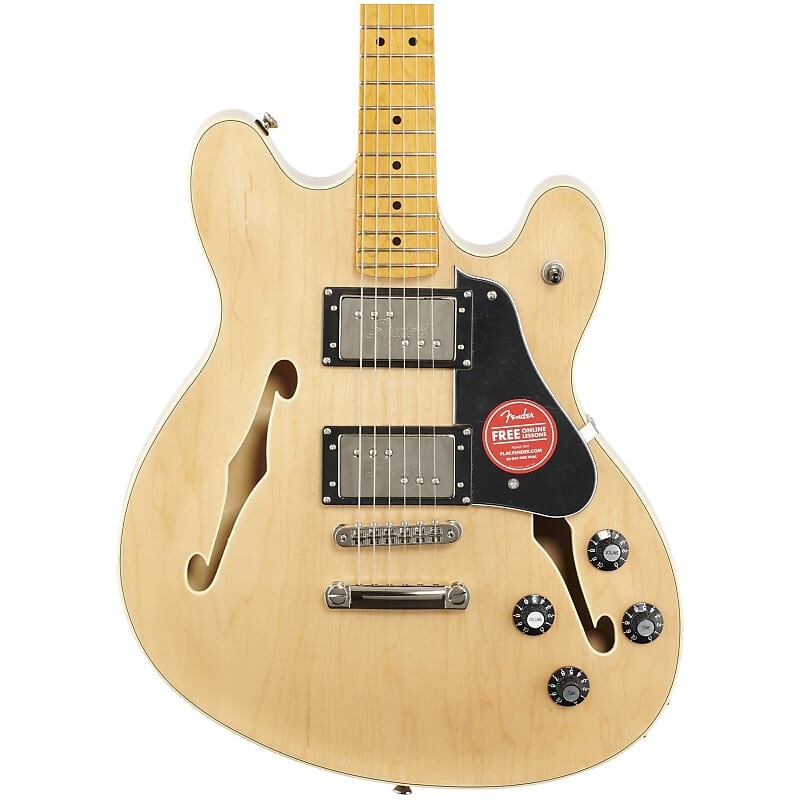 Электрогитара Squier Classic Vibe Starcaster Electric Guitar, with Maple Fingerboard, Natural
Электрогитара Squier Classic Vibe Starcaster Electric Guitar, with Maple Fingerboard, Natural