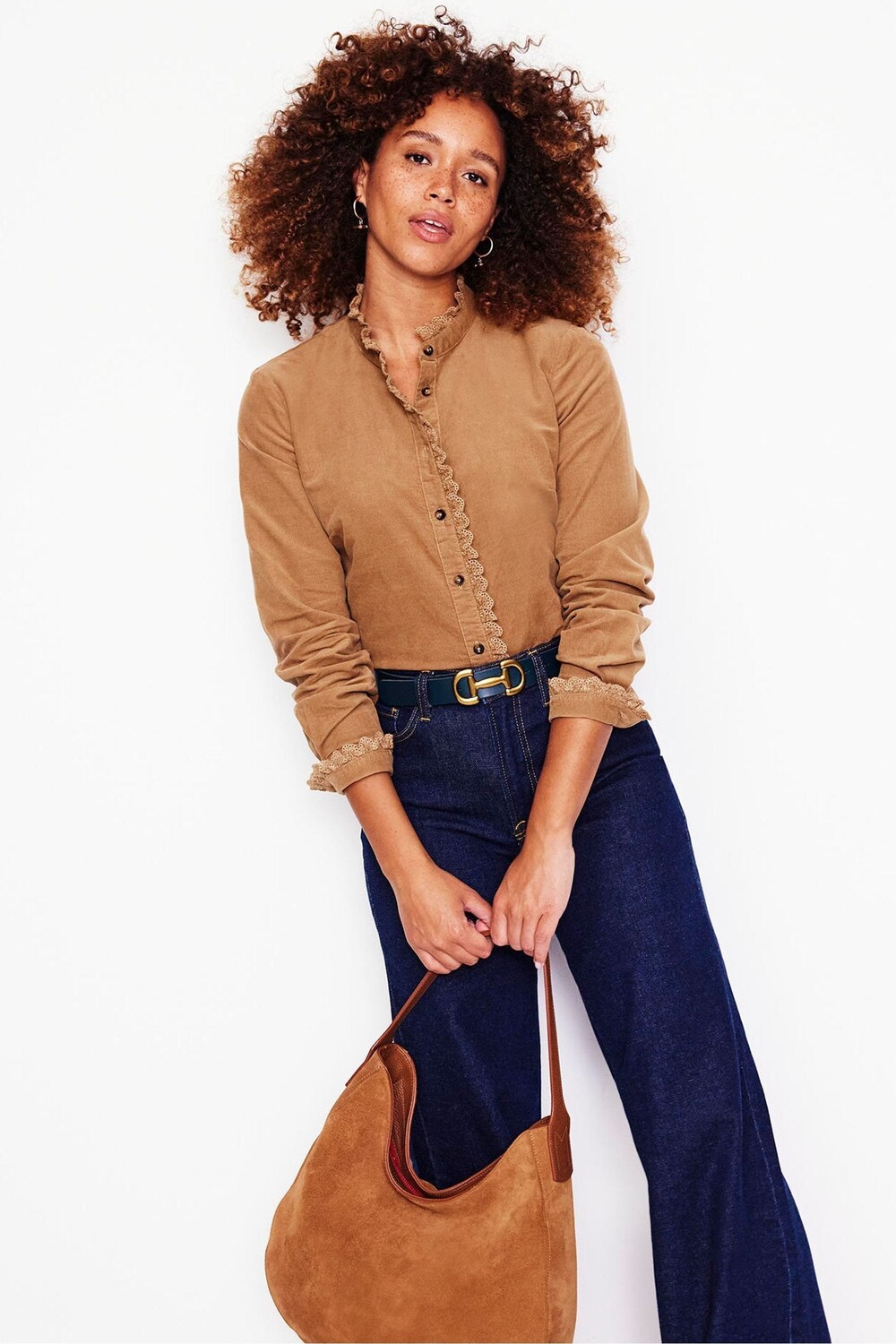 Рубашка вельветовая Фиби Boden, коричневый
Рубашка вельветовая Фиби Boden, коричневый