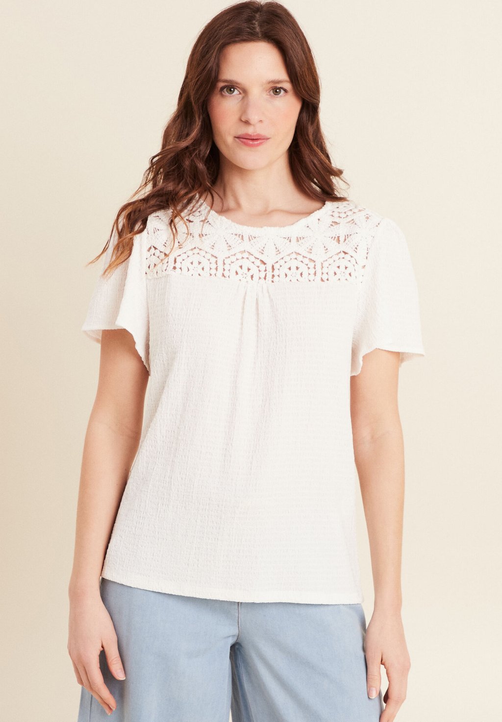 Блуза KURZARM Breal, экрю 
Блуза KURZARM Breal, экрю