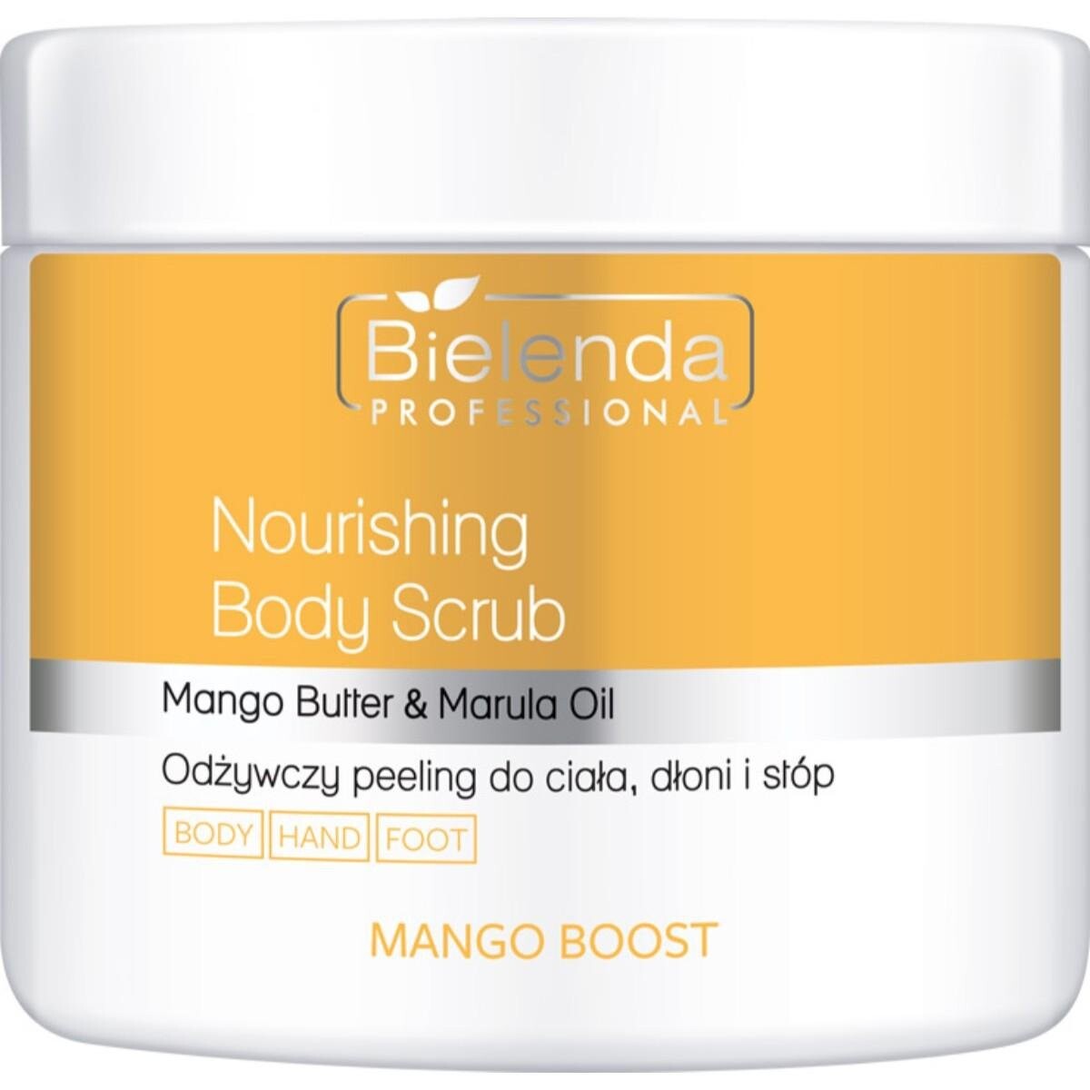 Bielenda Professional, IS MANGO BOOST, Питательный скраб для тела, рук и ног, 550 г
Bielenda Professional, IS MANGO BOOST, Питательный скраб для тела, рук и ног, 550 г
