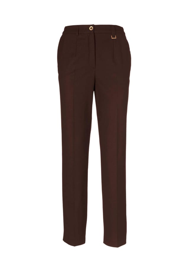 Короткий размер: удобные брюки Anna со стрелками Goldner, серый
Короткий размер: удобные брюки Anna со стрелками Goldner, серый