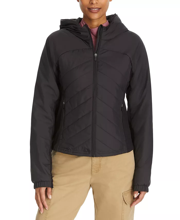 Женская стеганая пуховая куртка с узором "шеврон" BASS OUTDOOR, черный
Женская стеганая пуховая куртка с узором "шеврон" BASS OUTDOOR, черный