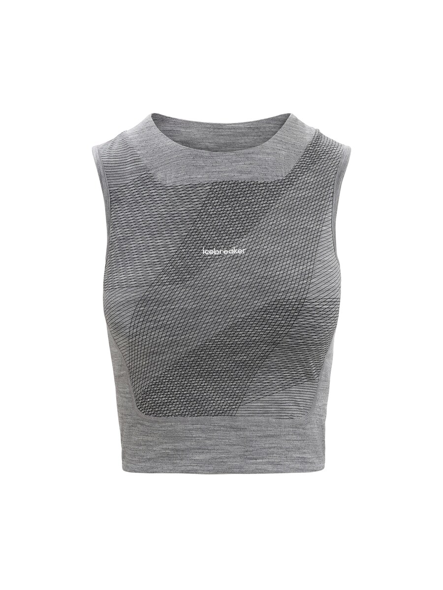 Топ ICEBREAKER Sports Top GEODETIC, пятнистый серый
Топ ICEBREAKER Sports Top GEODETIC, пятнистый серый