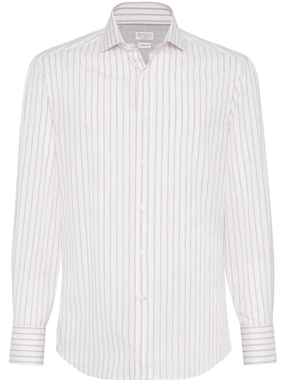 Рубашка в полоску Brunello Cucinelli, белый
Рубашка в полоску Brunello Cucinelli, белый