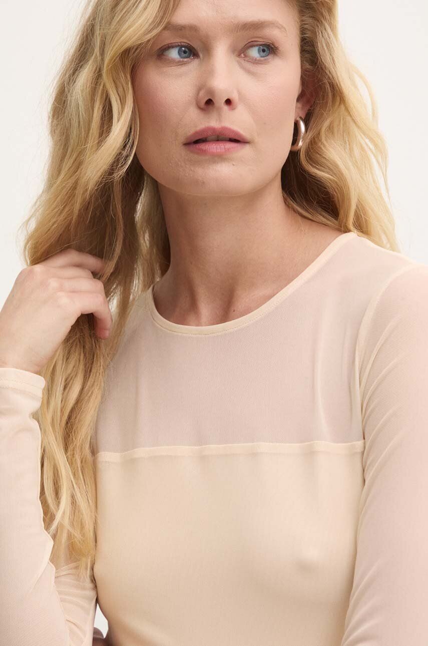 Футболка с длинным рукавом Answear Lab, бежевый
Футболка с длинным рукавом Answear Lab, бежевый