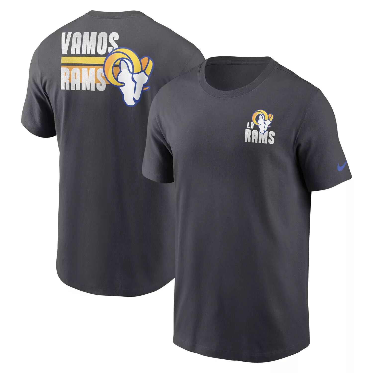 Мужская антрацитовая футболка Los Angeles Rams Blitz Essential Nike, Черный, Мужская антрацитовая футболка Los Angeles Rams Blitz Essential Nike
Мужская антрацитовая футболка Los Angeles Rams Blitz Essential Nike, Черный, Мужская антрацитовая футболка Los Angeles Rams Blitz Essential Nike