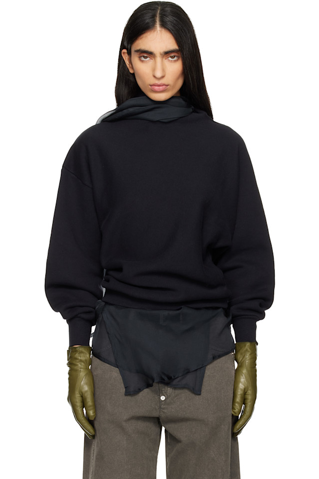 Драпированная толстовка 6397, черный
Драпированная толстовка 6397, черный