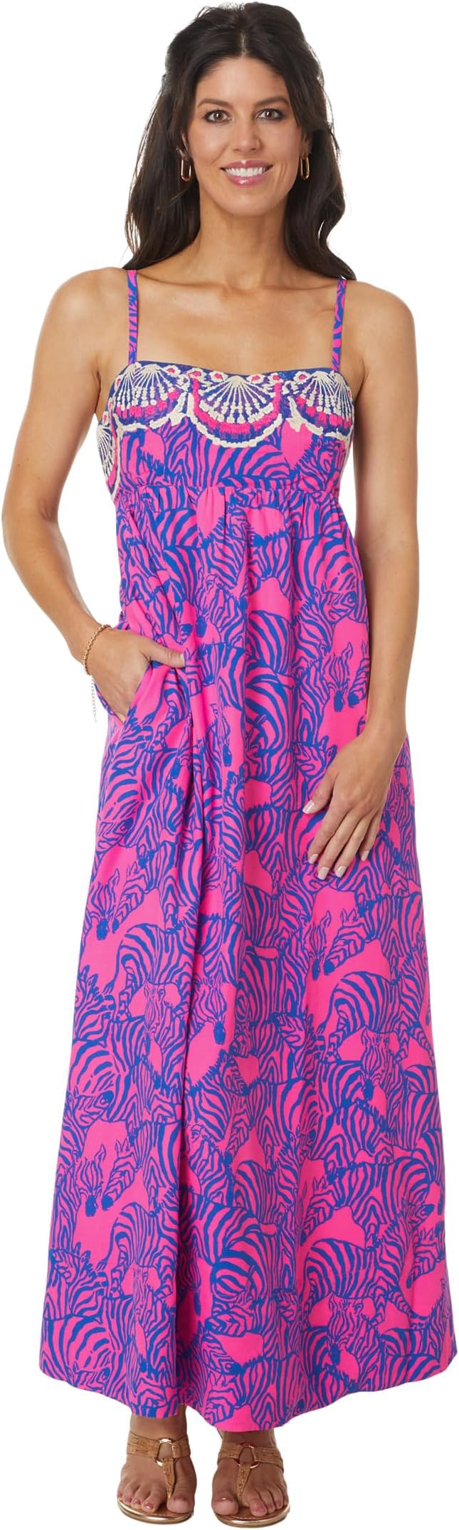 Платье Lilly Pulitzer Bernadetta Maxi Dress, цвет Passion Fruit Pink Wild Nights
Платье Lilly Pulitzer Bernadetta Maxi Dress, цвет Passion Fruit Pink Wild Nights