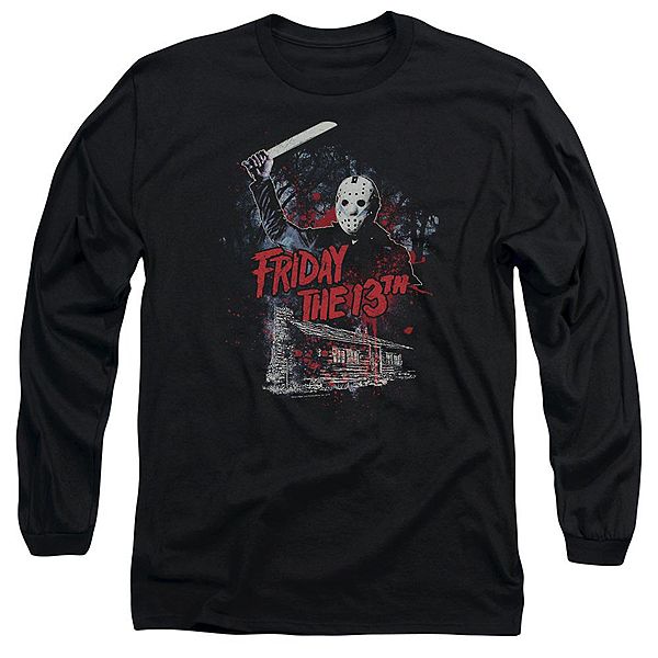 Футболка с длинным рукавом Friday the 13th cabin Licensed Character
Футболка с длинным рукавом Friday the 13th cabin Licensed Character