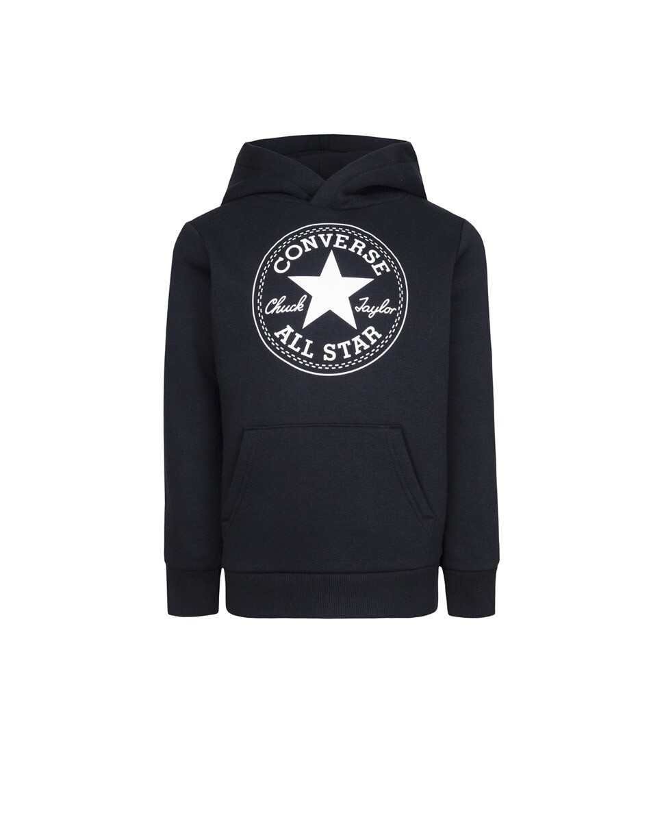 Черная толстовка для мальчика Converse, черный
Черная толстовка для мальчика Converse, черный