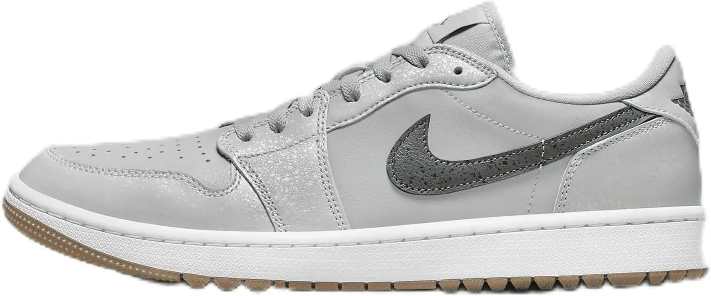 Мужские гольф-кроссовки Nike Air Jordan 1 Low, серый/белый/коричневый
Мужские гольф-кроссовки Nike Air Jordan 1 Low, серый/белый/коричневый