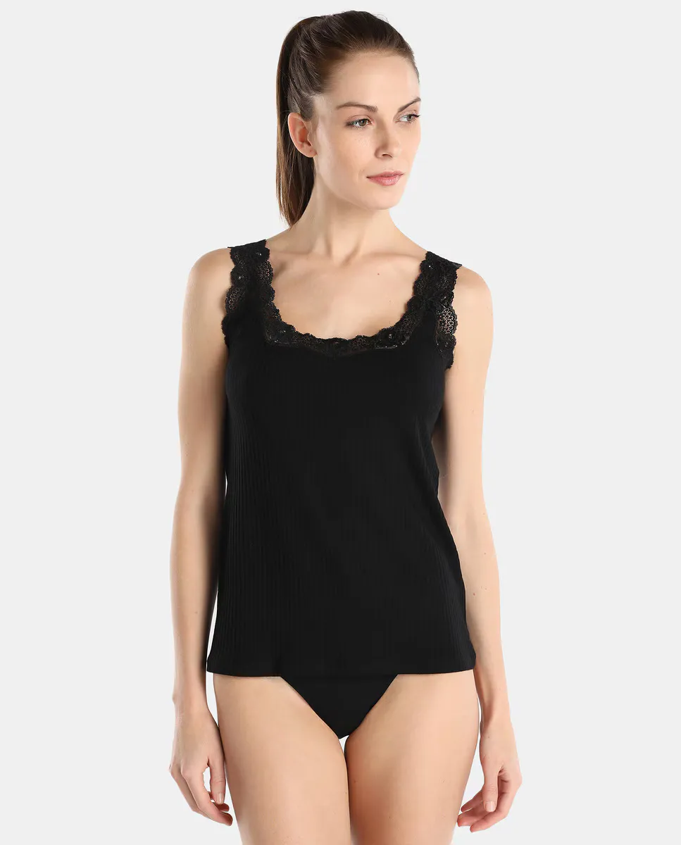 Angel женская рубашка в рубчик Janira, чёрный
Angel женская рубашка в рубчик Janira, чёрный